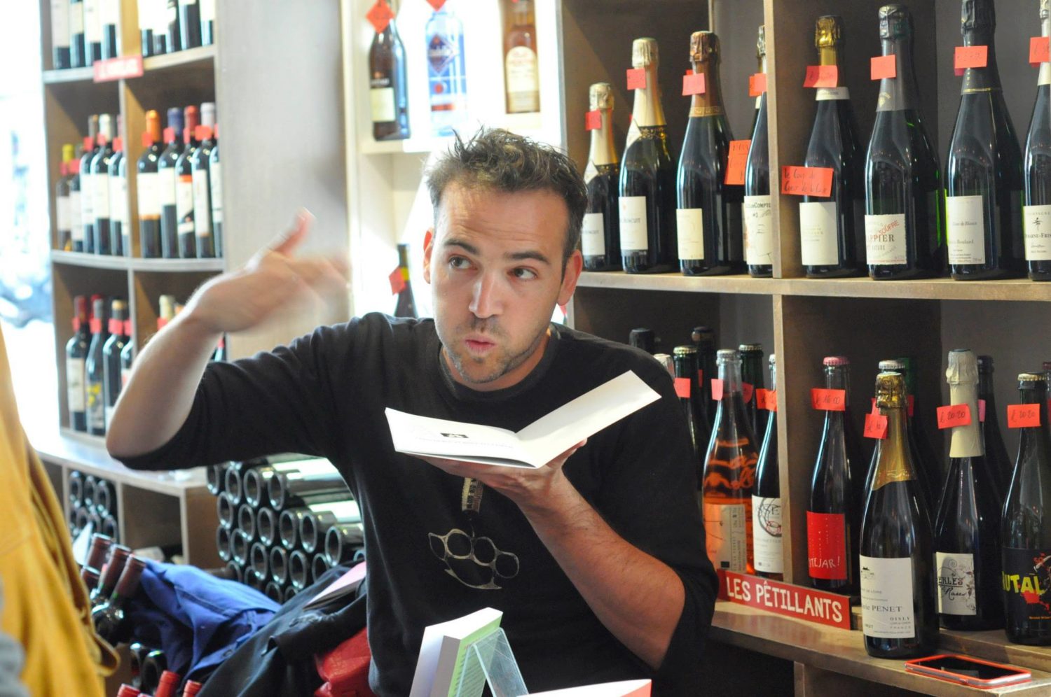 Antonin Iommi-Amunategu, journaliste et blagueur, auteur du Manifeste pour le vin naturel.
